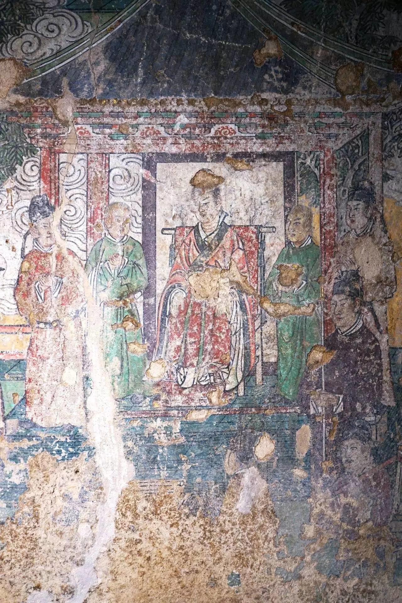 山西高平开化寺北宋大型壁画善友太子入海取如意珠故事