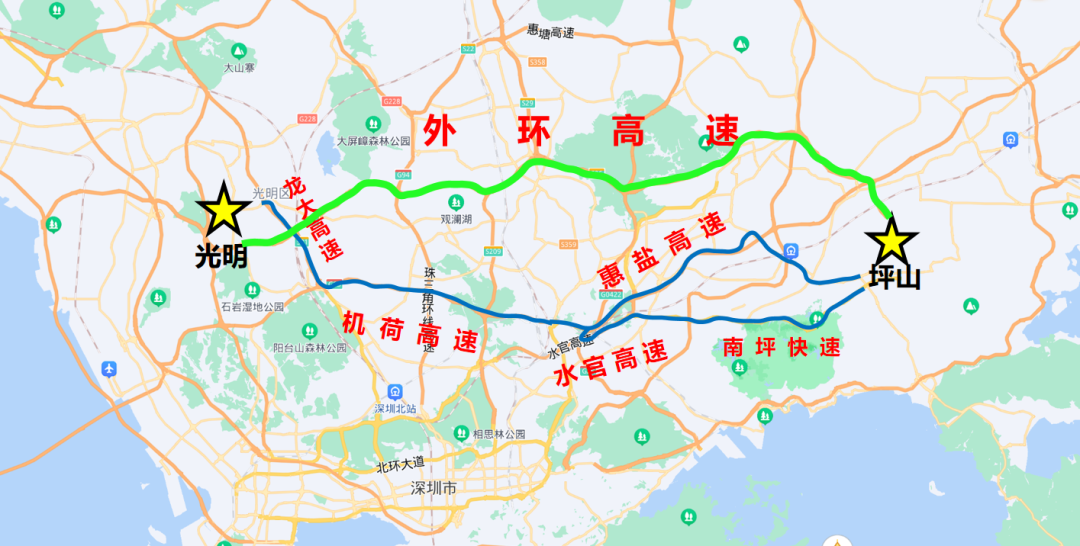 新年献礼广东宣布深圳将迎时速600公里磁悬浮外环高速二期元旦通车