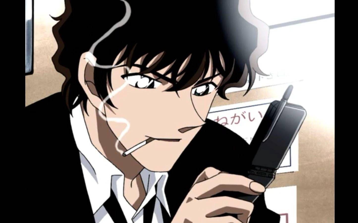 哪位动漫人物抽烟很好看