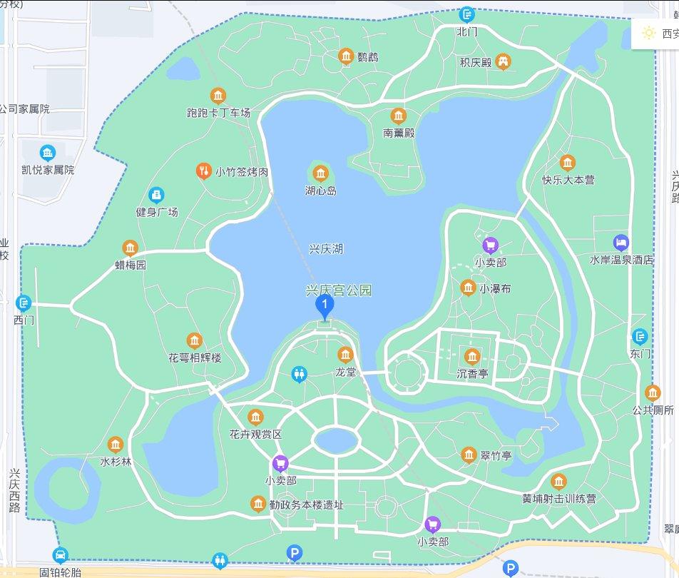 西安兴庆宫公园有什么好玩的