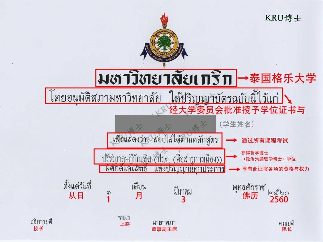 2024年泰国留学艺术学博士泰国格乐大学音乐学方向在职博士中文上课
