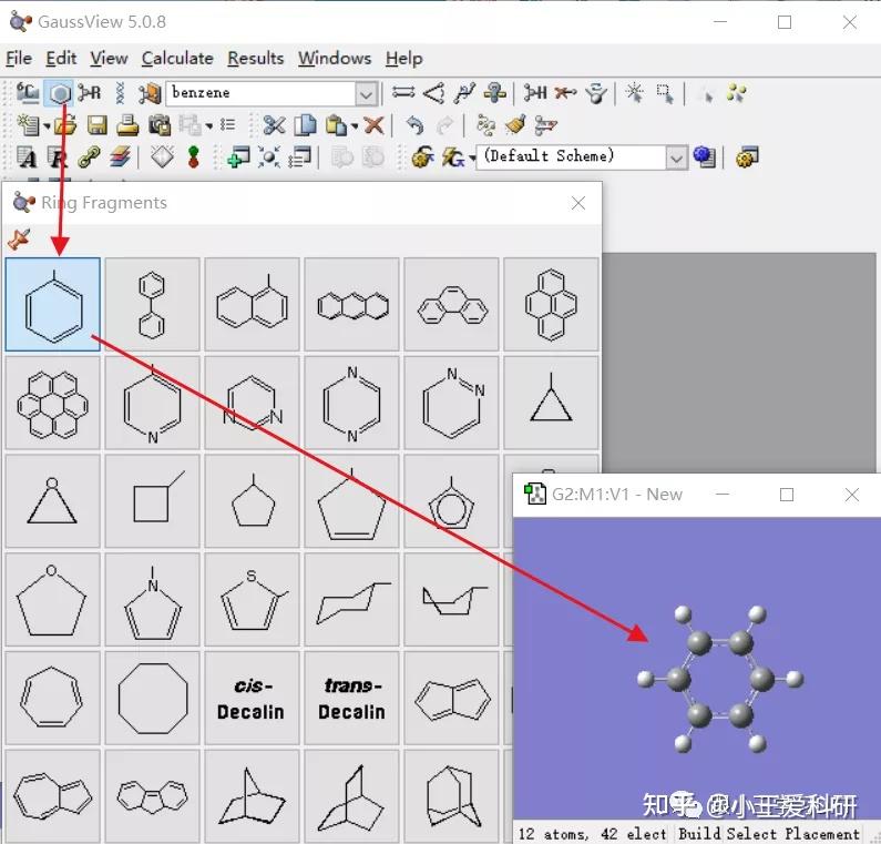 Gausview Microstructure Gaussian入门(二)---GaussView - 知乎