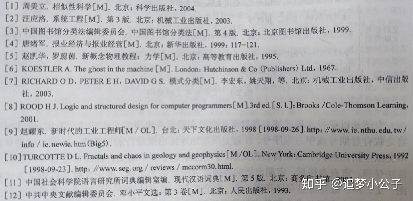 参考文献著录格式(国标GB/T7714-2015) - 知乎