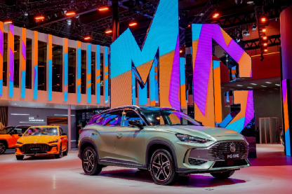 智潮科技suv Mg One高调刷颜值 亮相广州车展 知乎