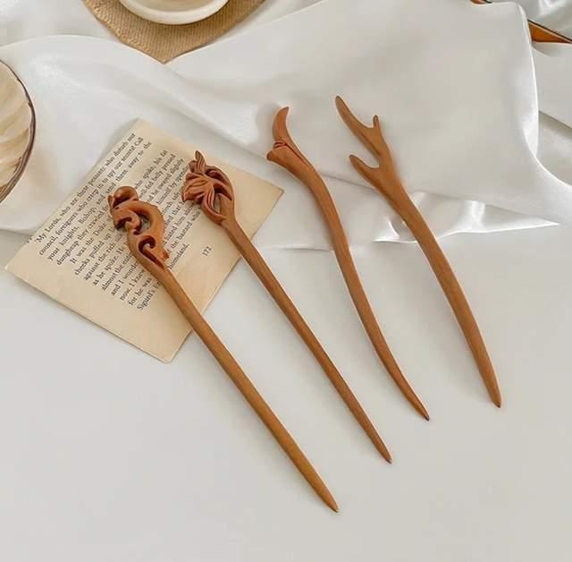 diy热缩片发簪虽然现如今不常见簪发但在国风圈发簪还是很盛行的仙气