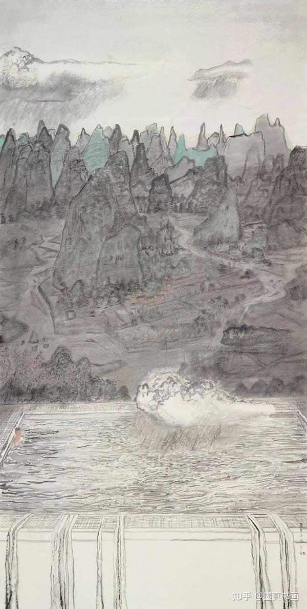 「方向」｜丹青追梦 水墨本色-中国当代书画名家个人云展览 - 知乎