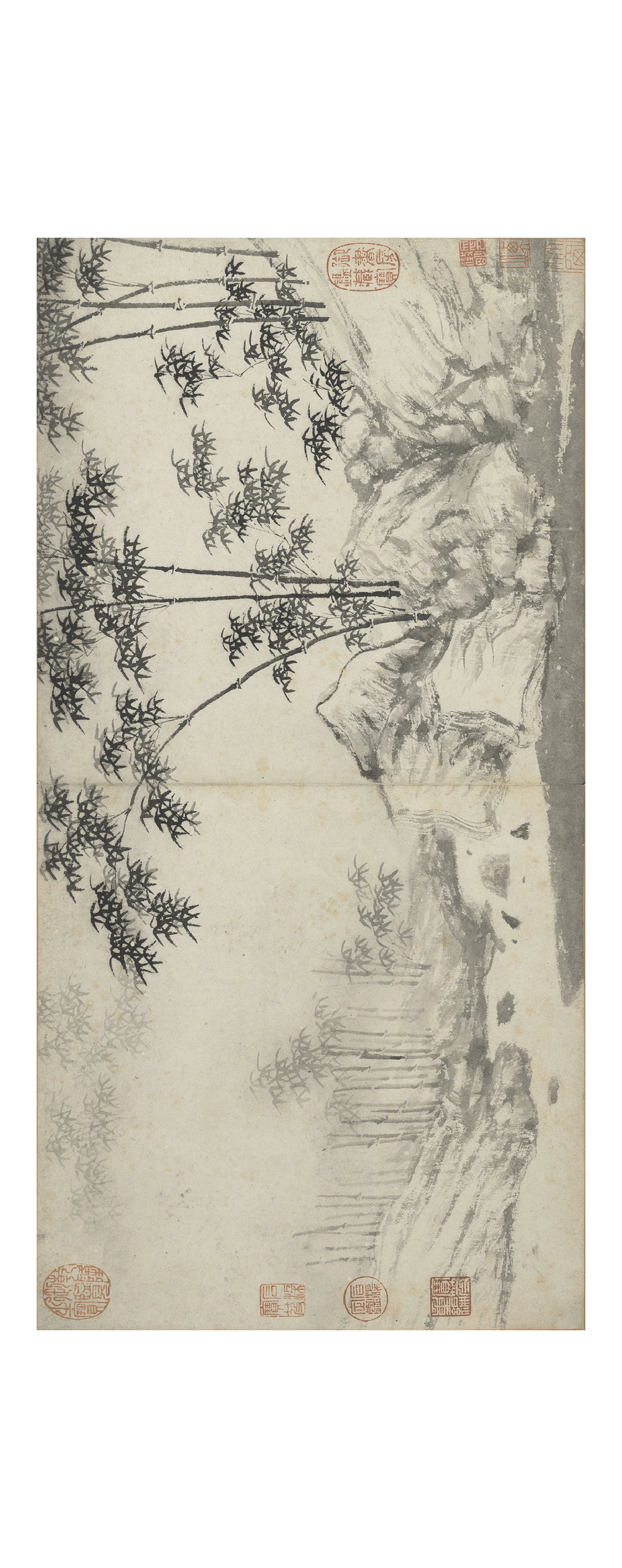 访古丨文徵明:画竹十开册 - 知乎