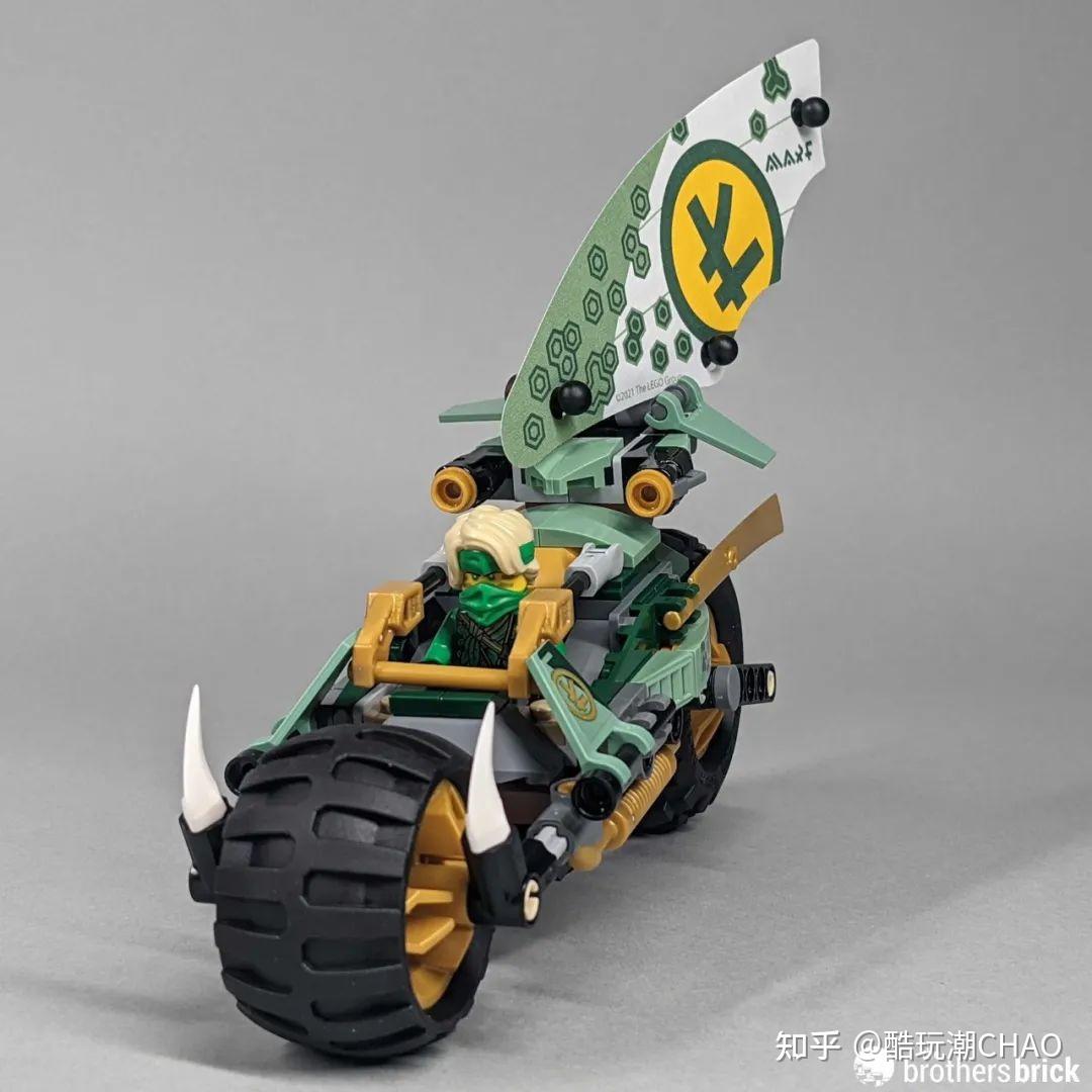表现优秀乐高幻影忍者71745劳埃德的丛林战车开箱评测