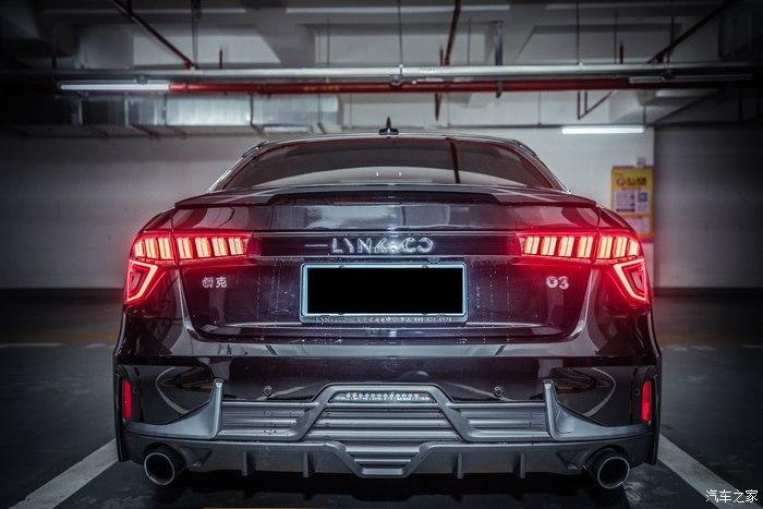 因为喜欢所以选择领克03冠军版为我保驾护航灯光秀篇