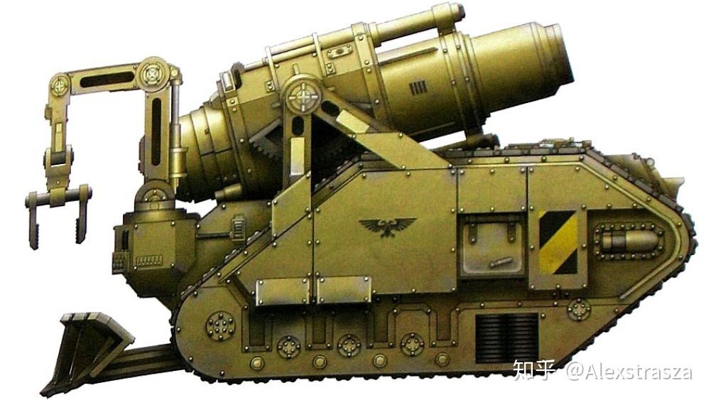 战锤40k里的哪些武器放到现实里很合理