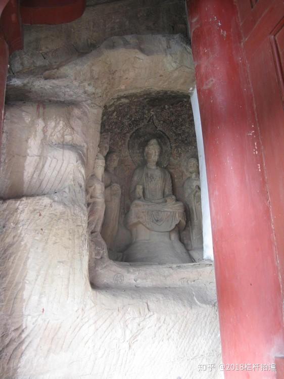 四川:广元"皇泽寺"武则天真容塑像