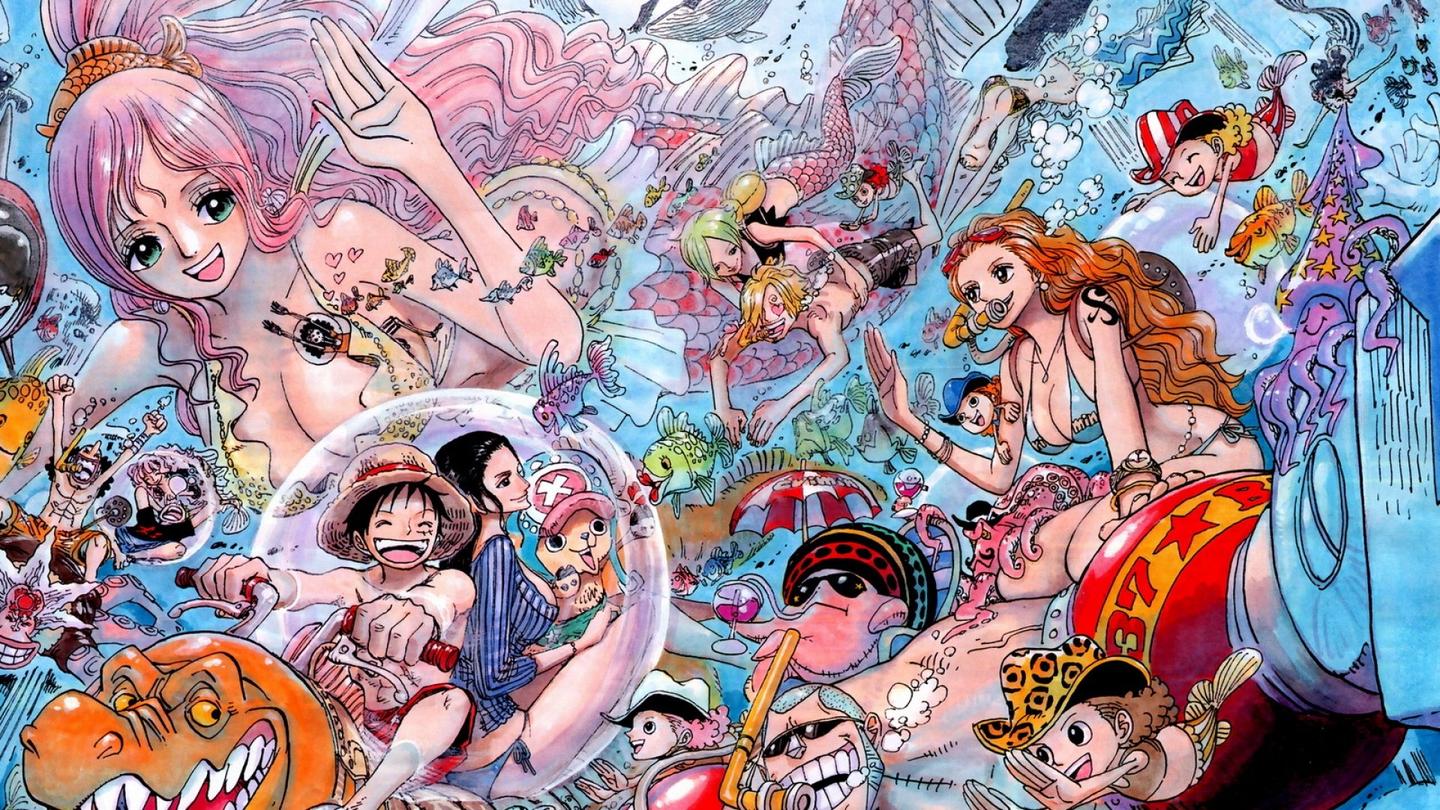 漫话 One Piece Vol 5 关于路飞毁灭人鱼岛的预言 知乎