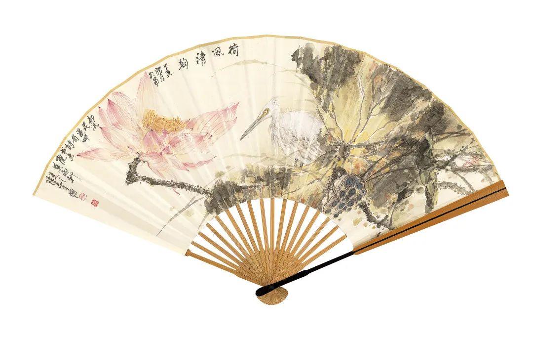 陈志才《成扇之一》学生作品(以姓氏笔画为序)王小华《玉砾金沙一径