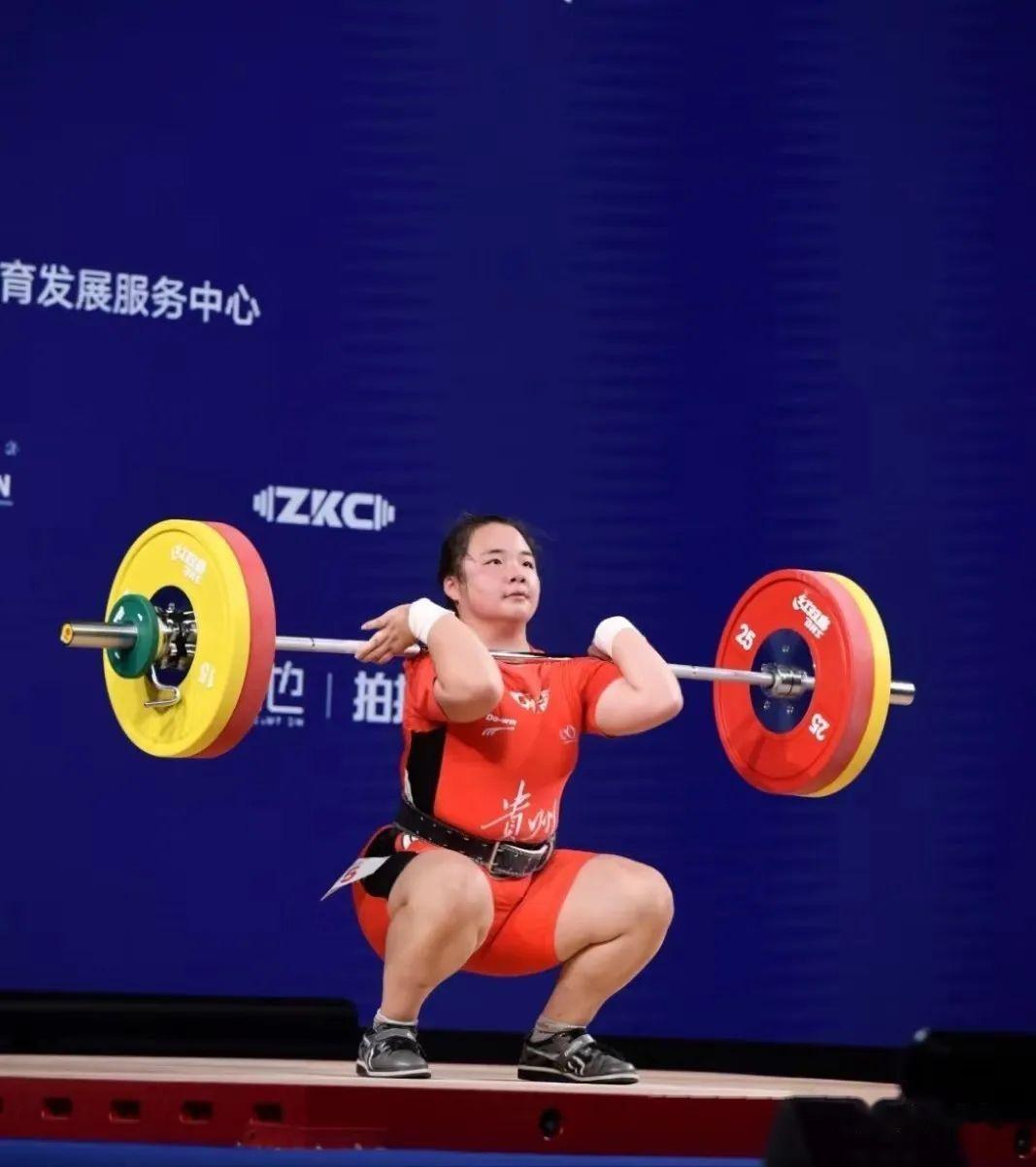 喜讯2023年全国u系列举重冠军赛落幕台江顾小米获得抓举第三名