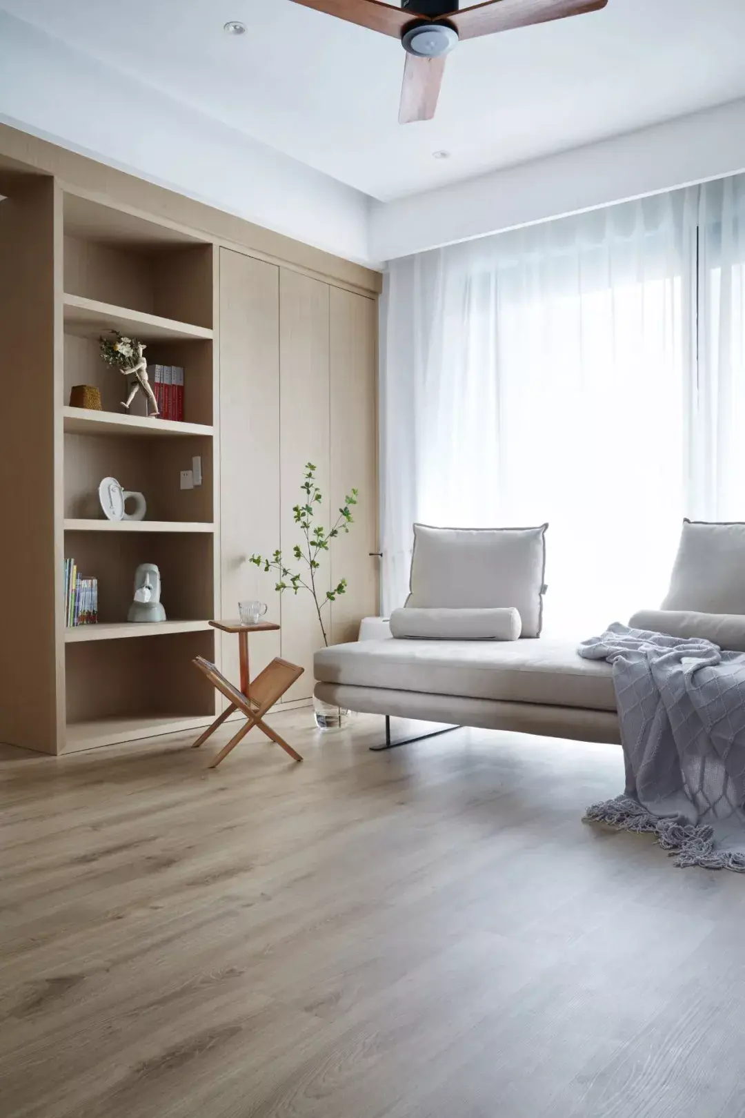 辞旧迎新|114㎡旧房改造,现代简约搭配温暖原木色,简直满分!