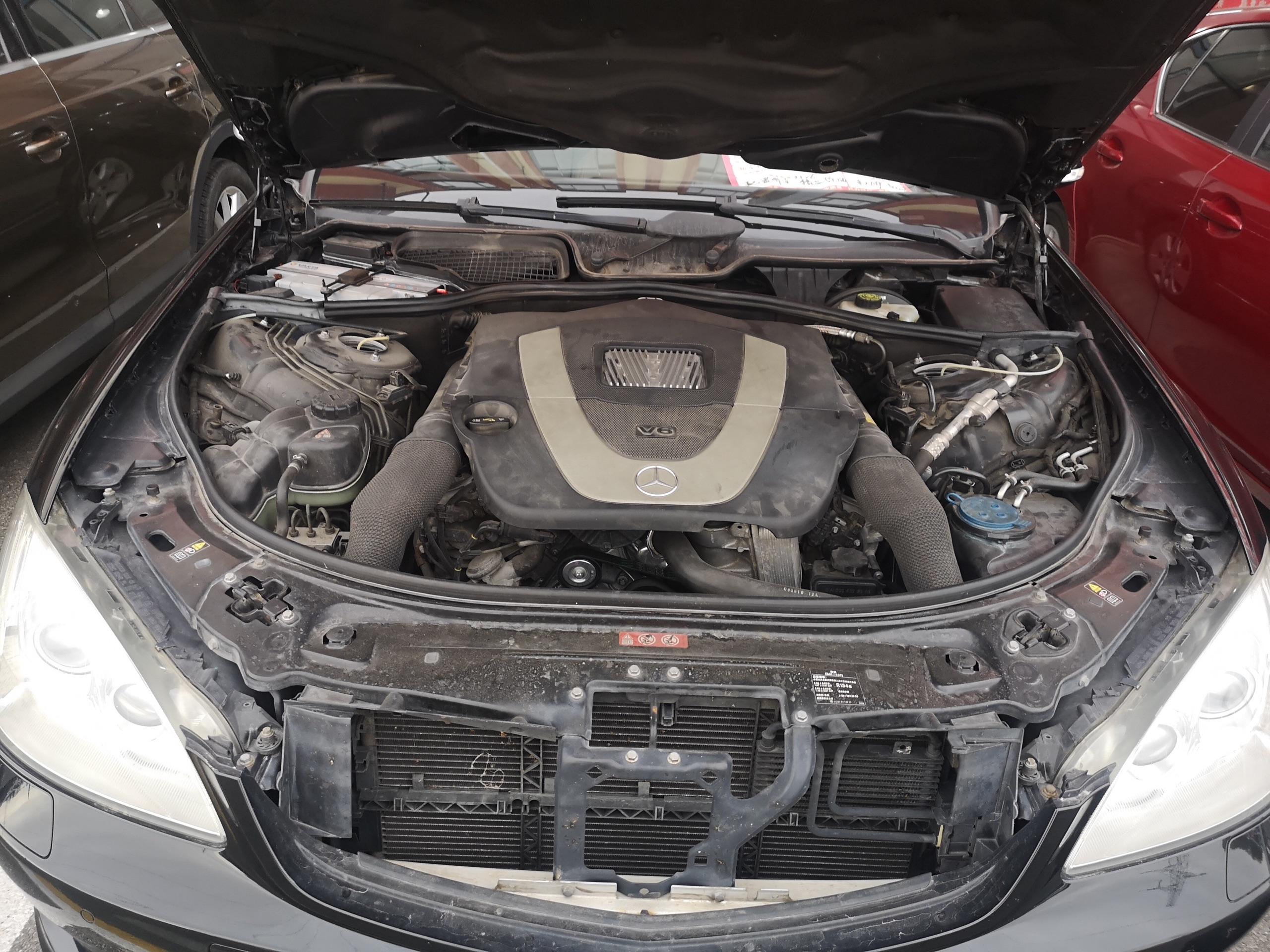 检测一台奔驰s350二手车检测二手车评估二手车鉴定