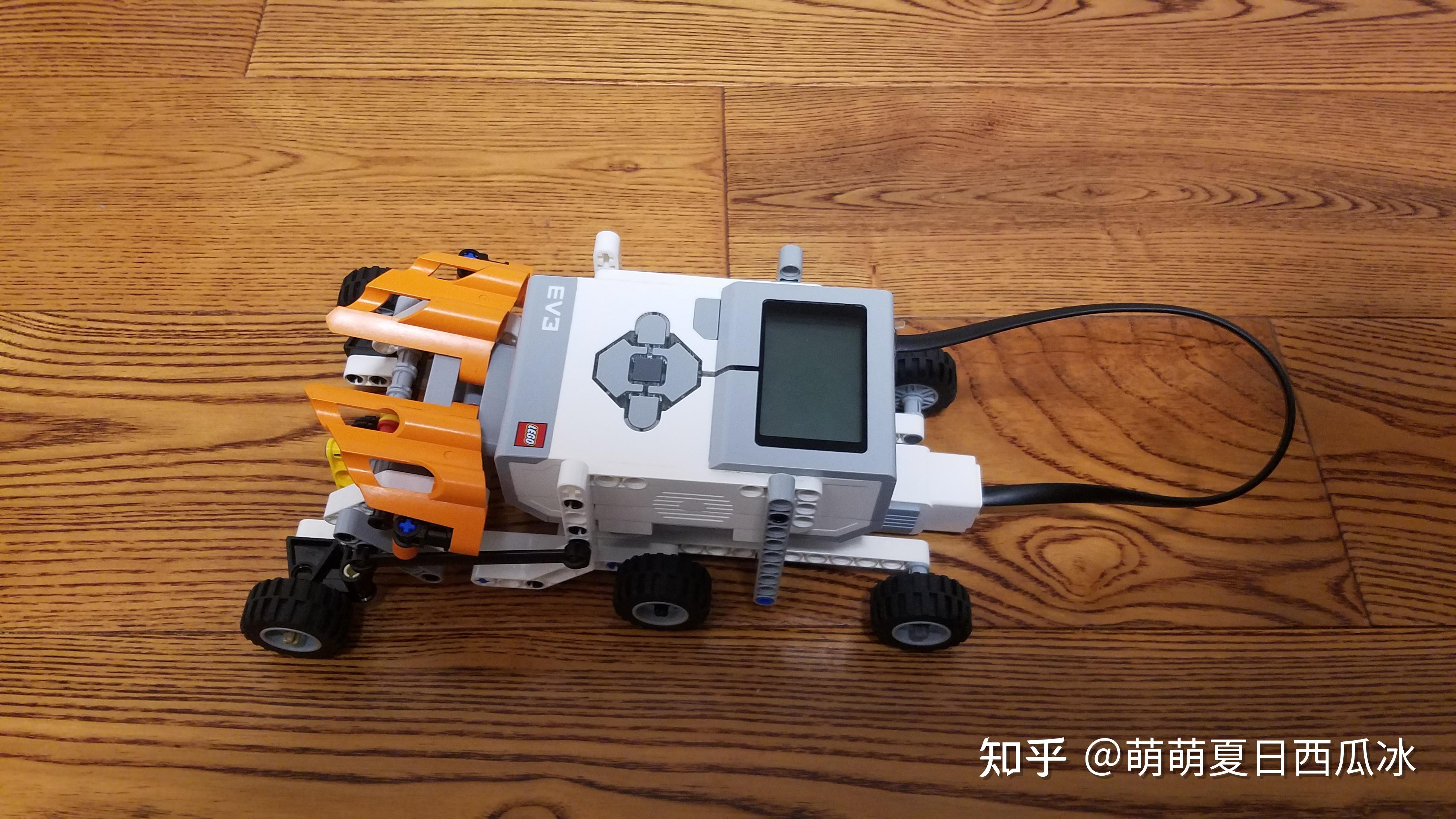ev3六轮车机器人原创10图慎入