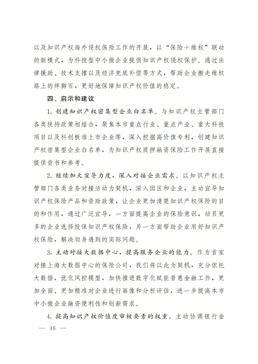 2021年上海知识产权质押融资工作十大典型案例