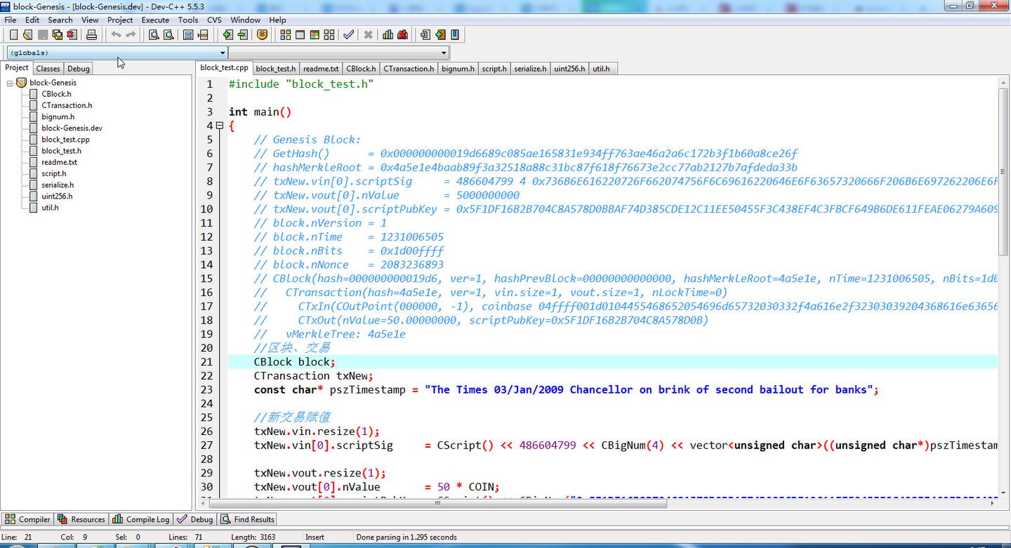 比特币区块链创世区块代码学习- 知乎