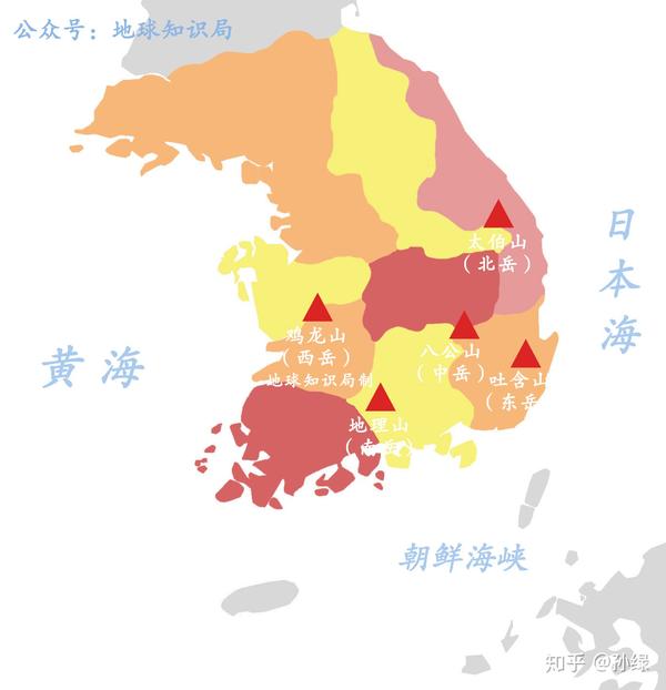 韩国地名为什么抄中国 地球知识局 知乎