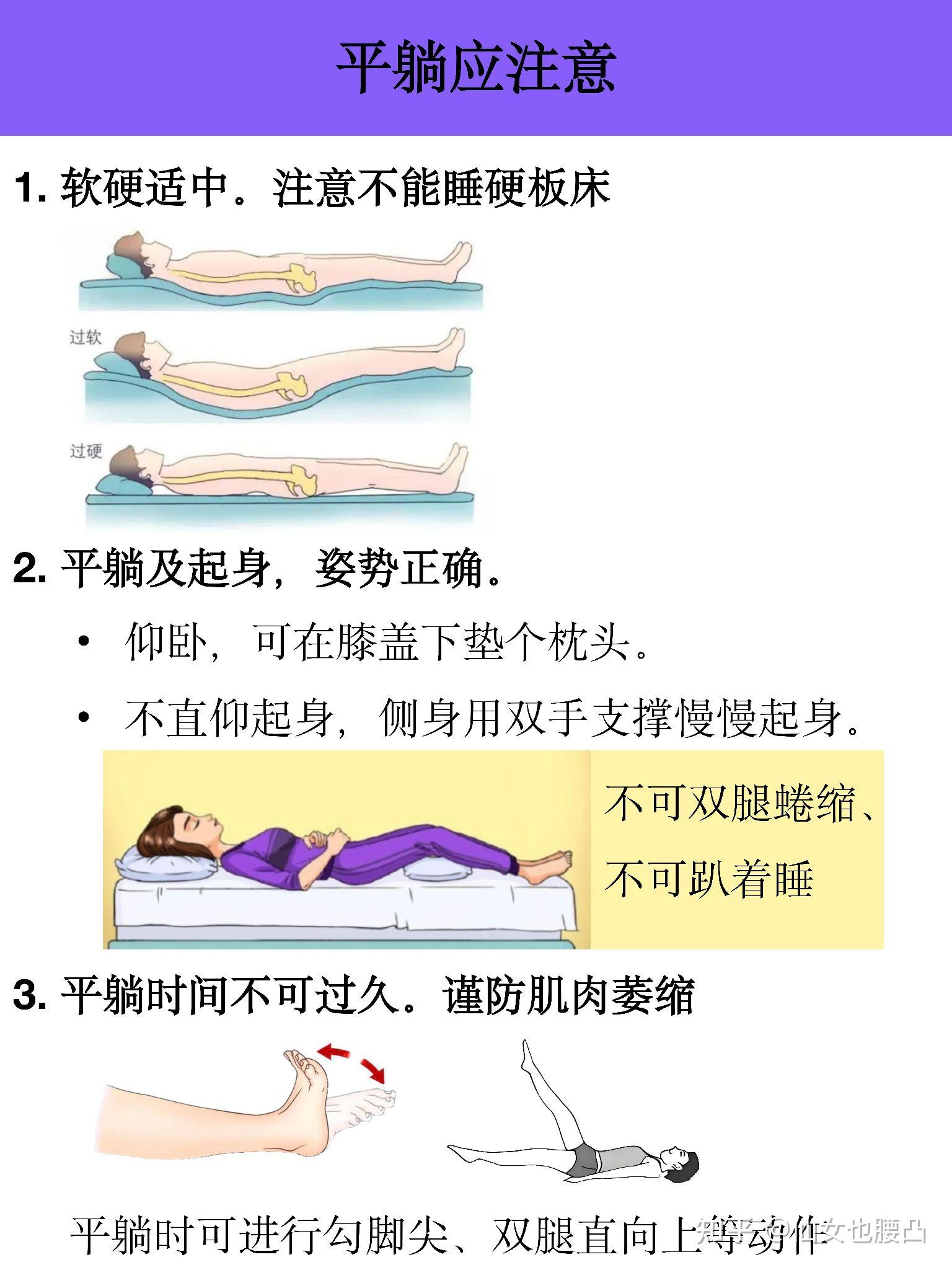 腰突自我复位法图图片