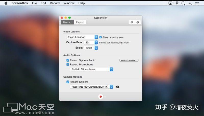 屏幕录制工具Screenflick - 知乎