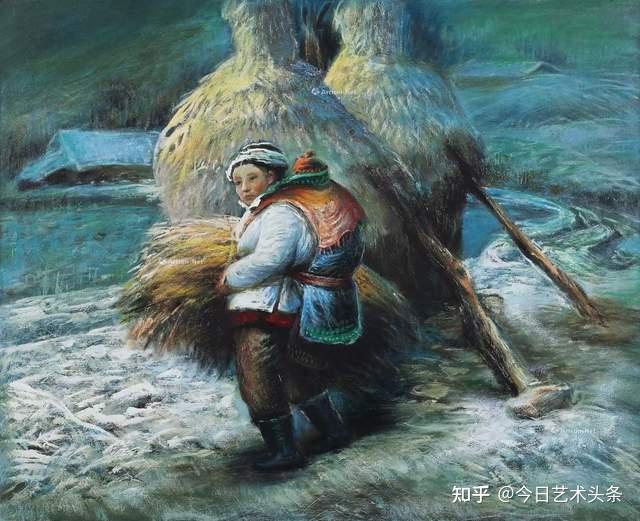 画家罗中立2023年度成交最贵的十幅油画作品 - 知乎