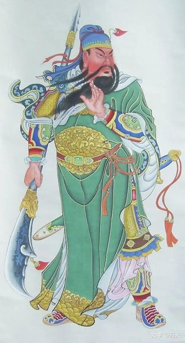 作品中的三国人物之关羽 - 知乎