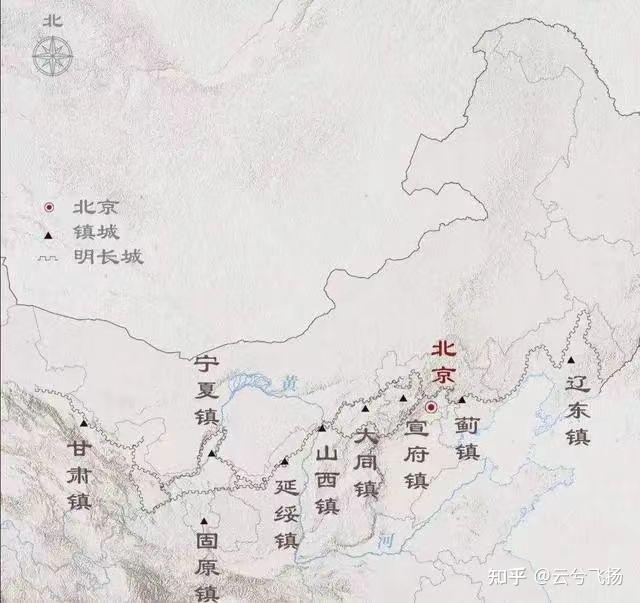 明末宣府镇地图图片