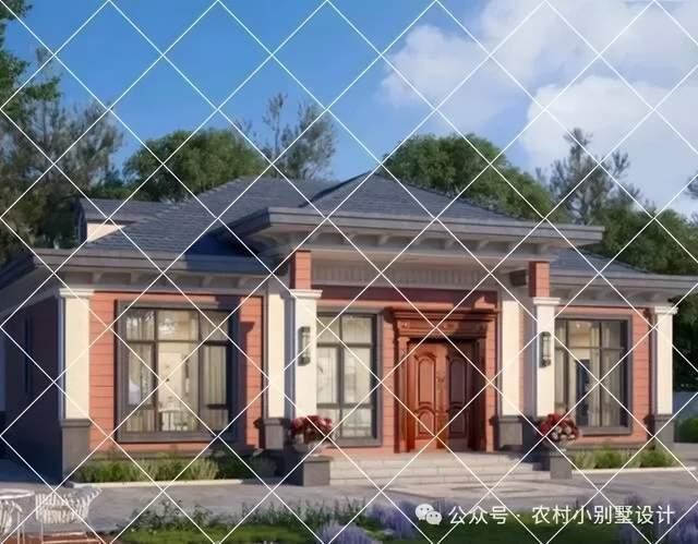 42套一层新中式别墅自建房,也霸气十足乡村一层养老农村别墅住宅 - 知乎