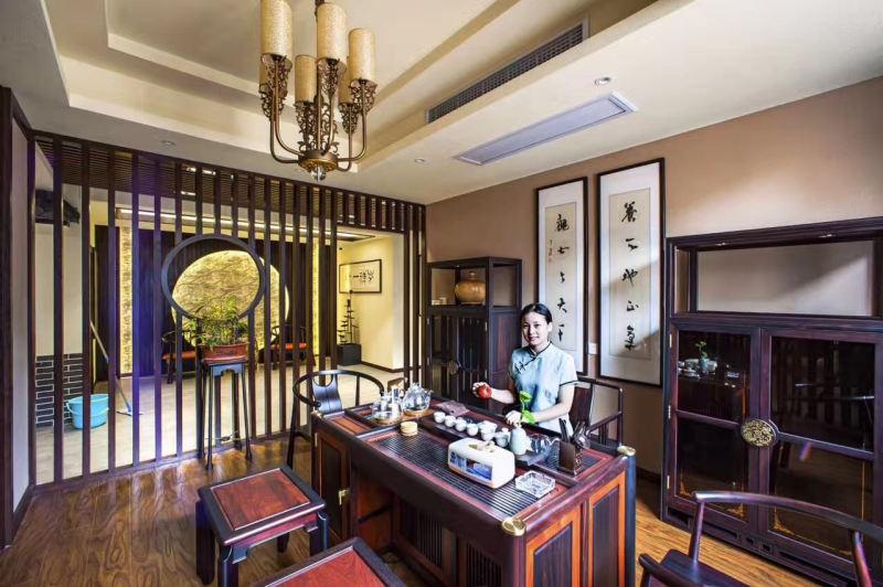 诗维馆案例清逸出尘的中式宅邸雅致到永不落幕的经典