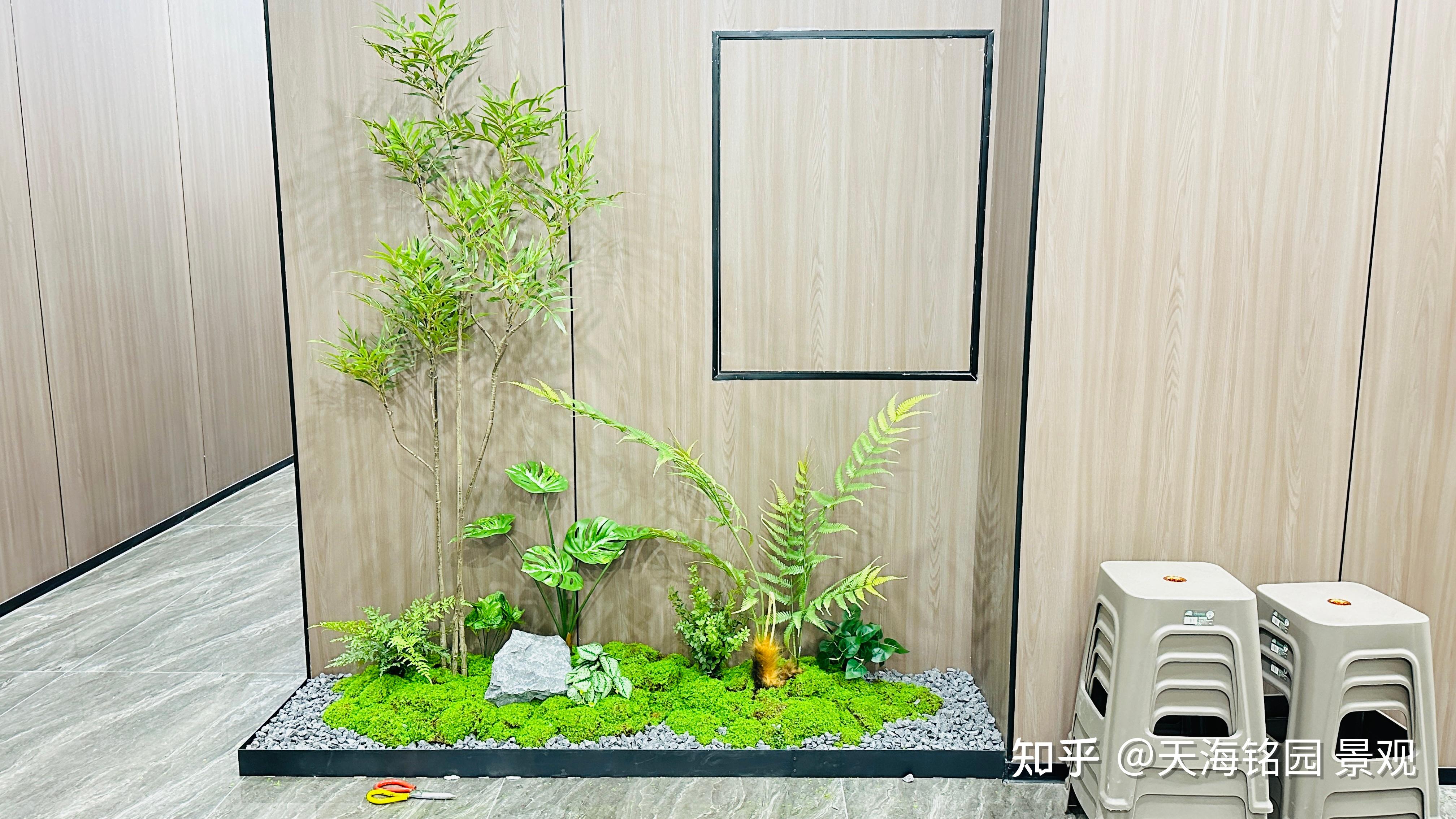 室内仿真植物造景:从 “替代绿植” 到 “空间设计新载体”,它到底好在哪? - 知乎