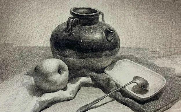 怎样画好素描静物? - 知乎