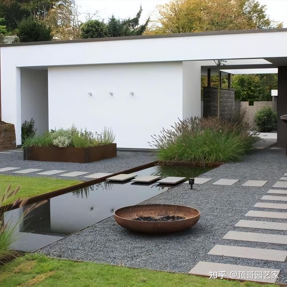 想要一座舒适干净的花园,不妨试试现代简约风格的花园 - 知乎