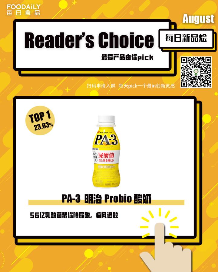 世界首款降尿酸功效酸奶 56亿乳酸菌助力痛风退散 Reader S Choice 知乎