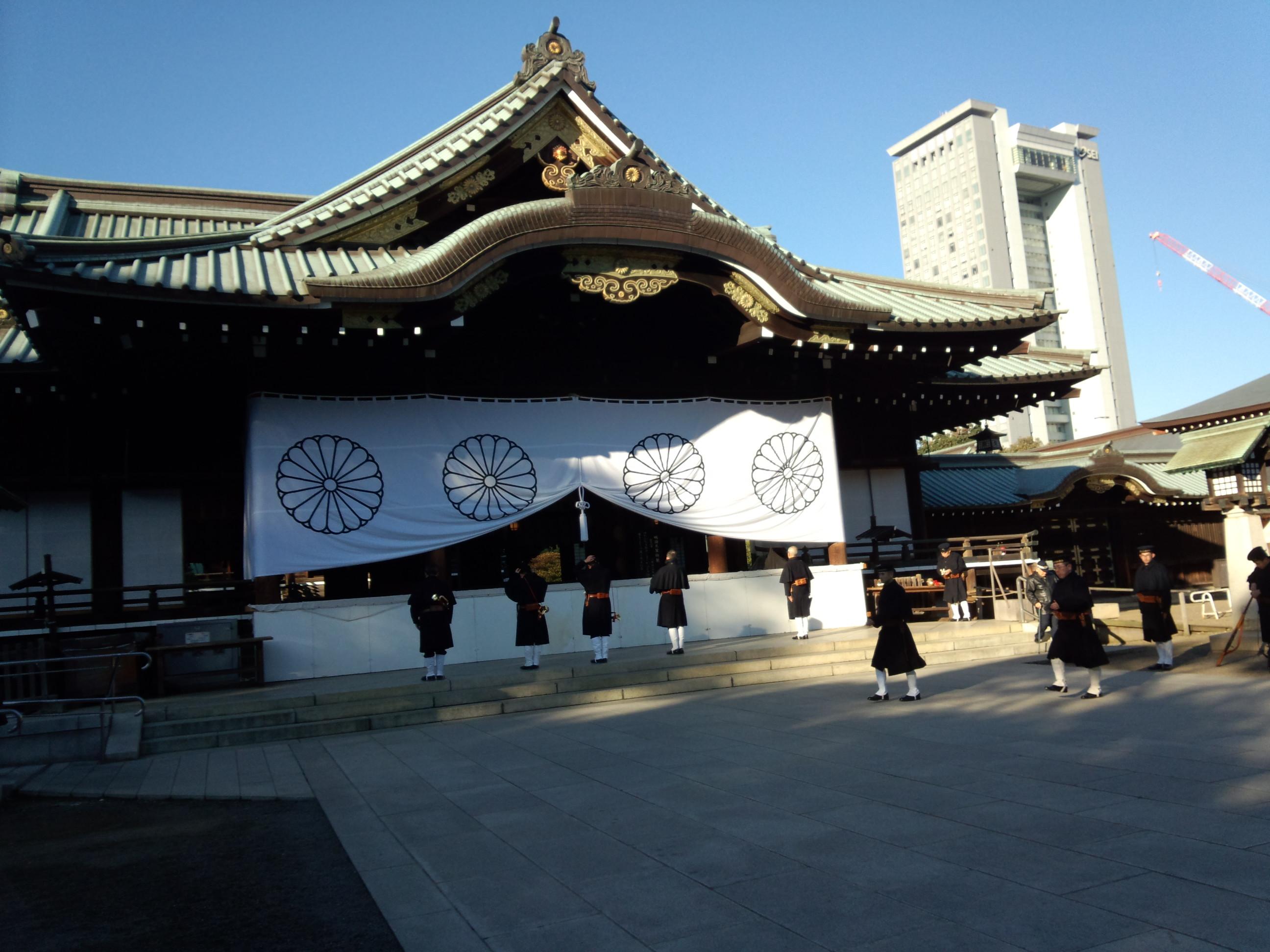 靖国神社里面是怎样的