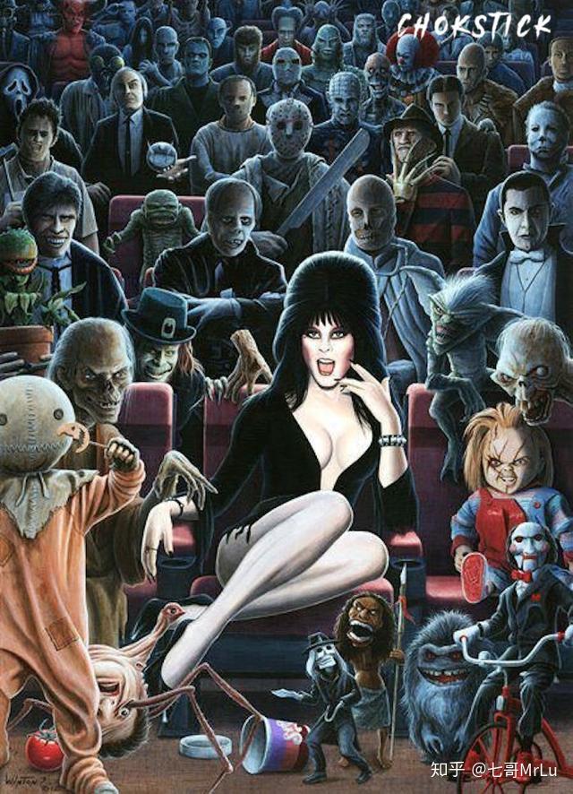 ab片女王你肯定知道不少cult片暗黑女王elvira你又知道吗