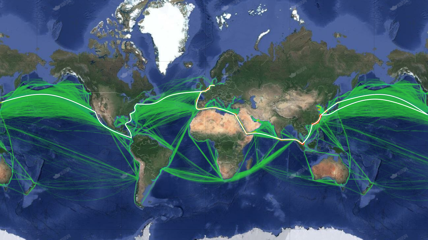 全球海运主航道——港口之间亦有差距 - 知乎