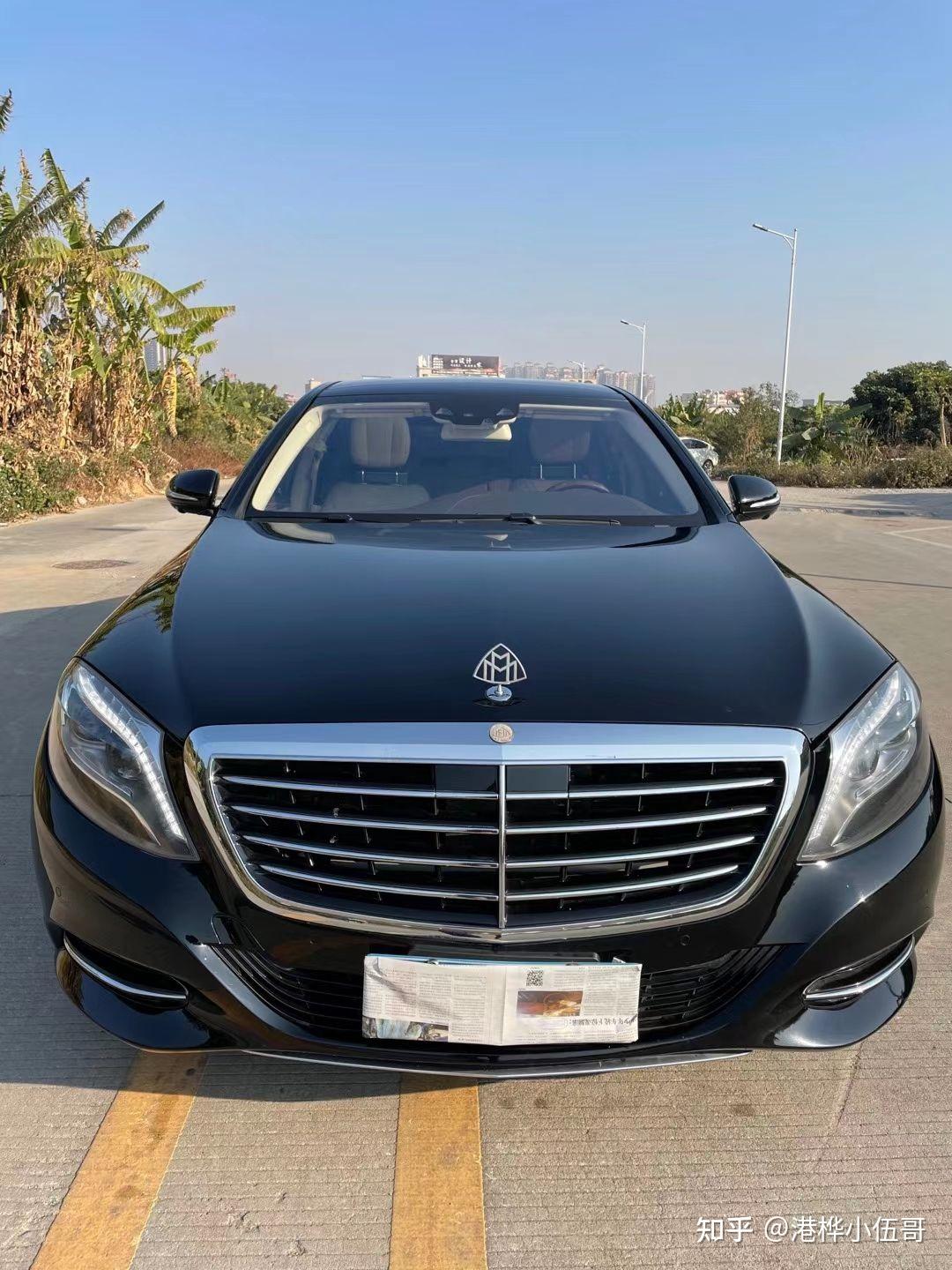 16款美规奔驰s550迈巴赫黑色米内触摸鼠标无匙底盘升降智能悬架360