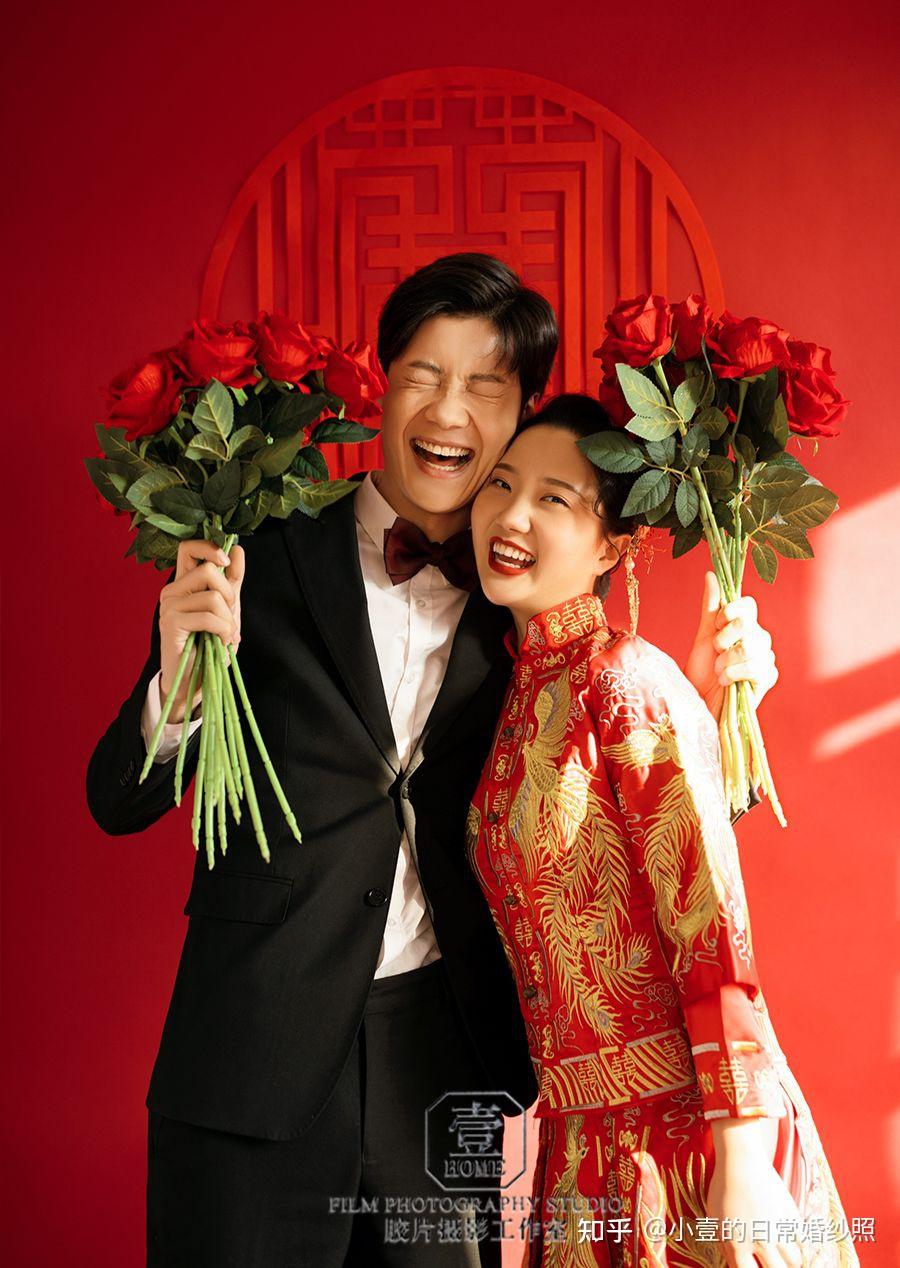 但是中式是必不可少的拍照风格婚纱照的种类繁多·来康康这组告别传统