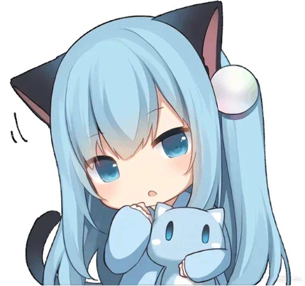 卡哇伊猫羽雫表情包 - 知乎