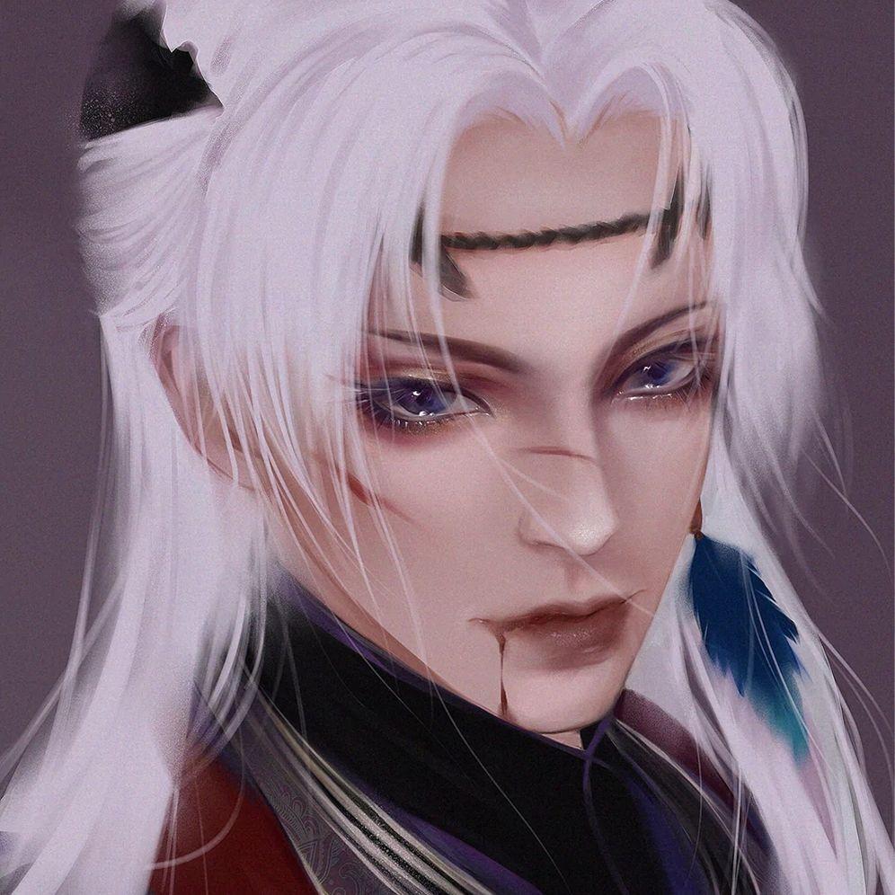 有那些哥特黑暗风的头像男