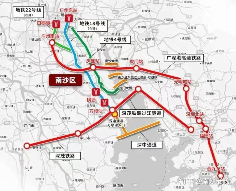 五年时间的南沙变化