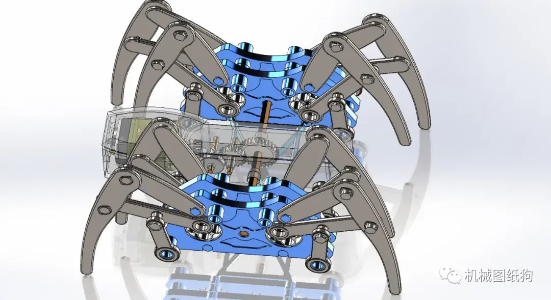 机械蜘蛛腿结构图片