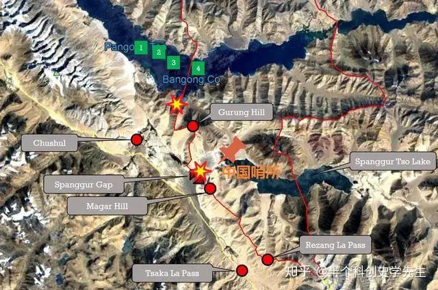 戰爭的窗口期中印邊界兩軍全面升級備戰中印班公湖對峙搶奪高地詳解