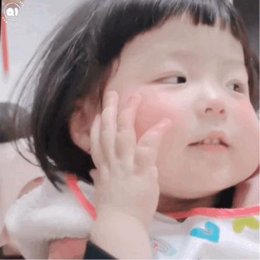 表情包大全丸子妹捂脸托脸的表情包