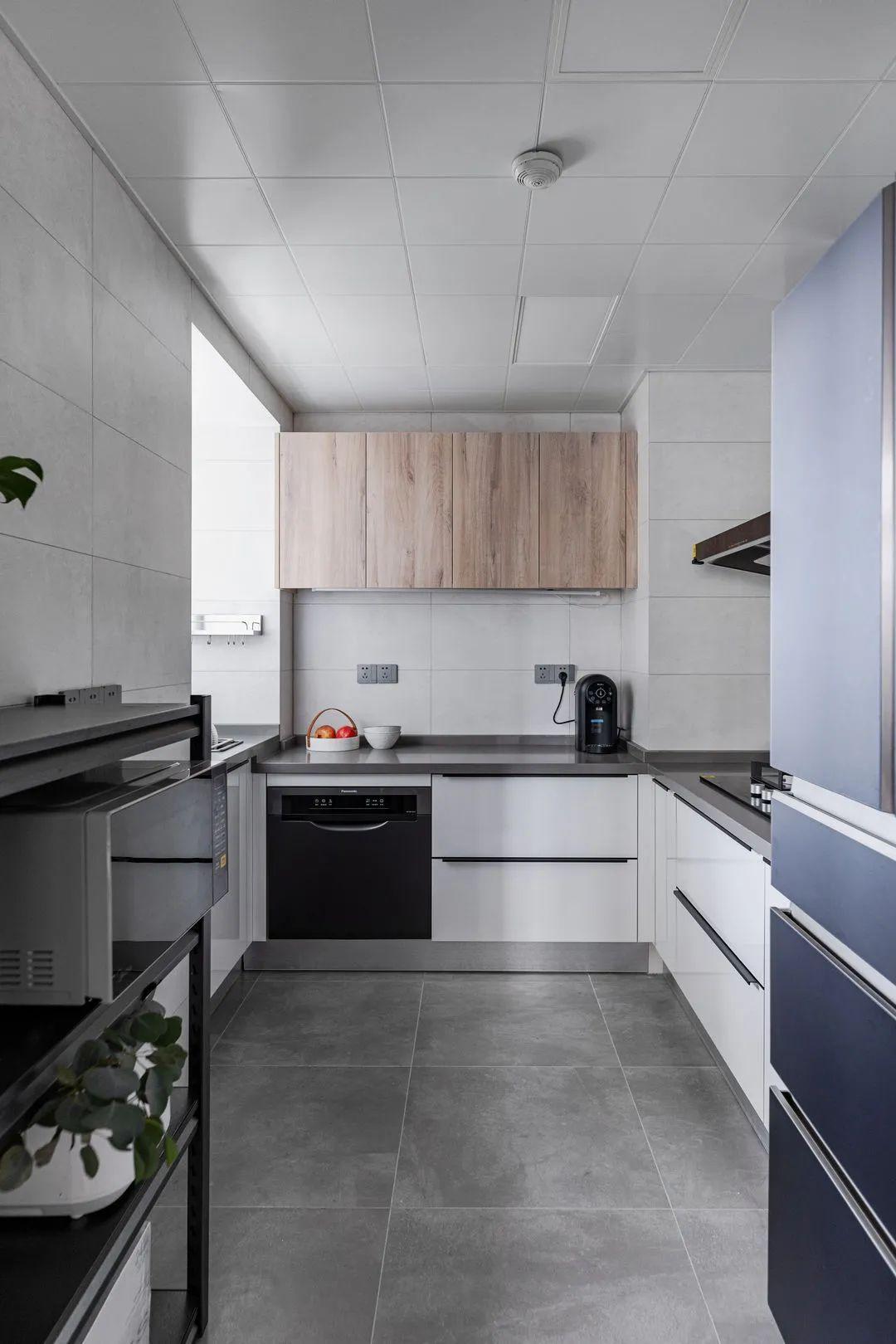 76平轻美式两居之厨房格局设计效果图_装修图片-保障网装修效果图