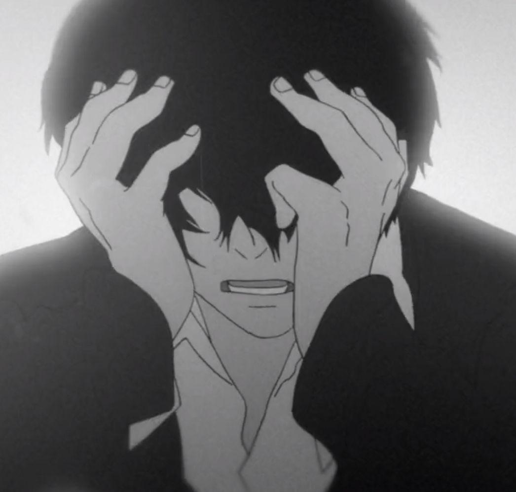 有没有反映内心挣扎痛苦的头像,不那么恐怖的?