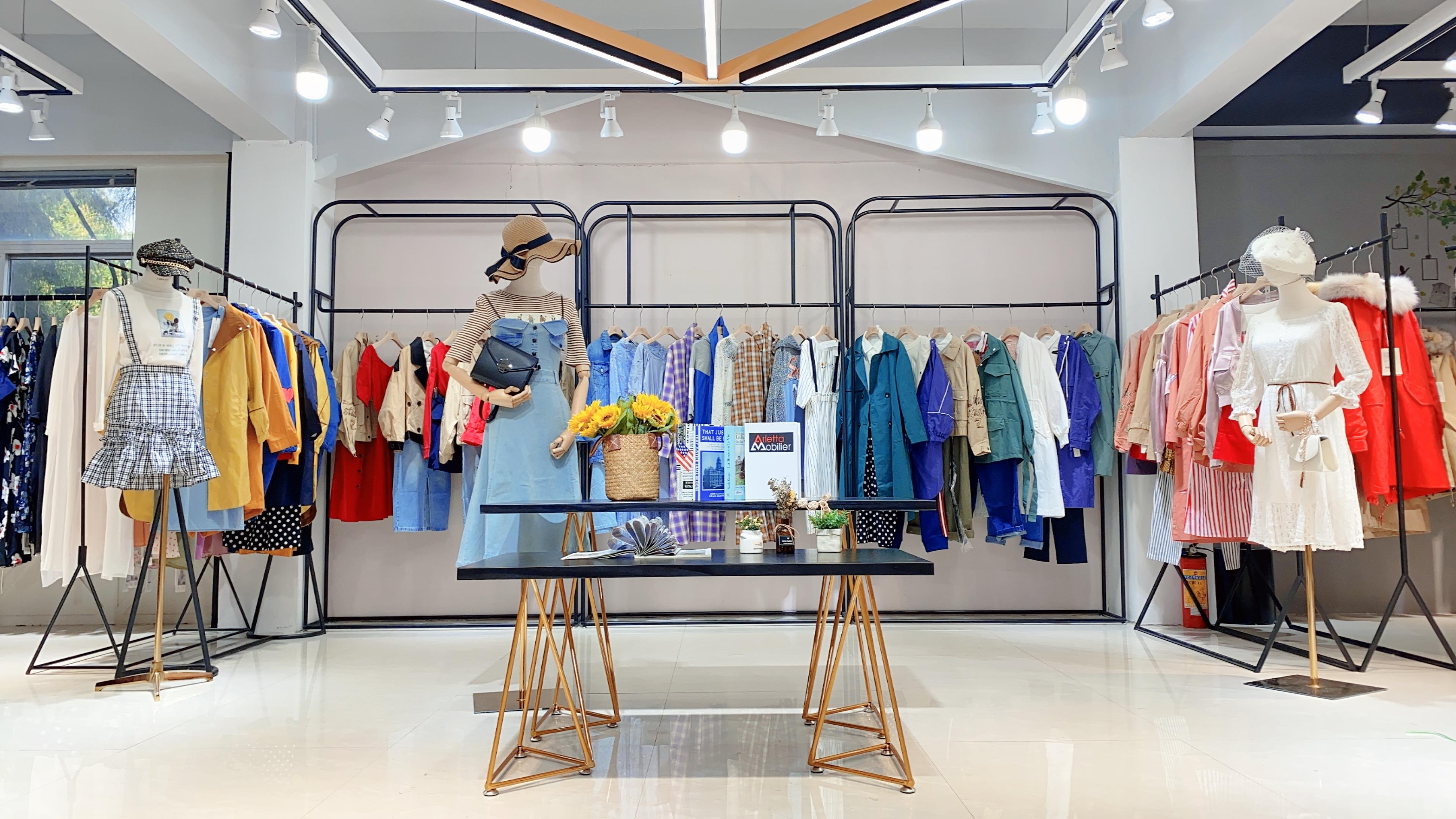 我爱巧克力时尚少淑装青春女生服装品牌女装实体直播批发一手货源