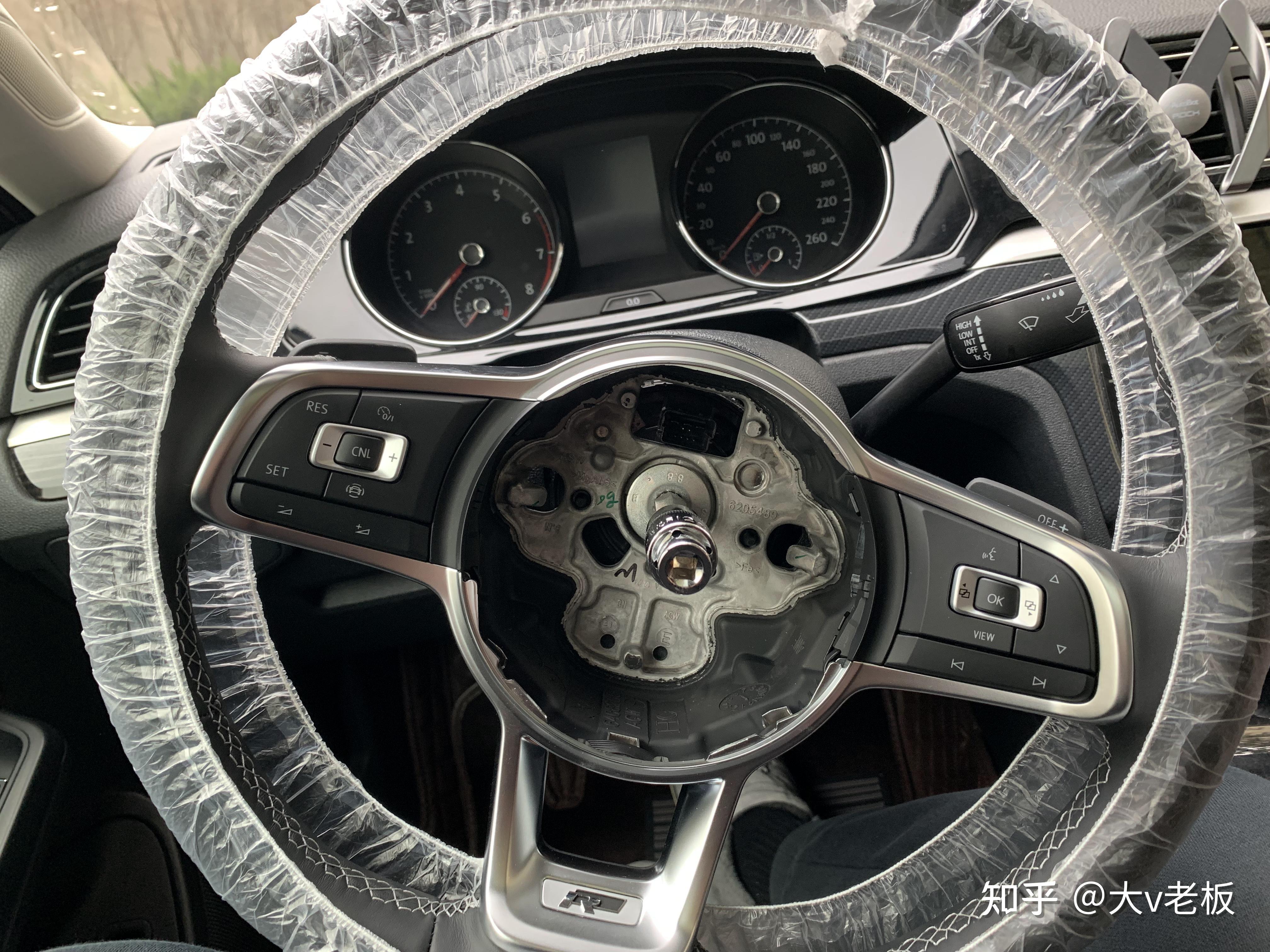 大众凌渡升级原厂rline方向盘